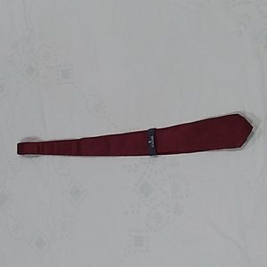 Red Stafford Tie with Indents, Tags still Attatched